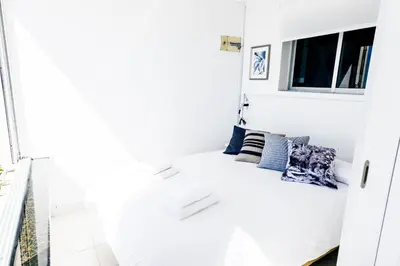 Cama o camas de una habitación en Dreamy Sea View Accommodation Gran Canaria