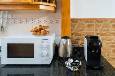 Una cocina o zona de cocina en Ocean views 