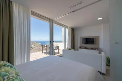 Cama o camas de una habitación en Beyond Amadores by Vector