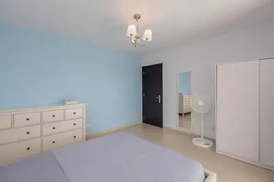 Cama o camas de una habitación en GuestReady - Tarantos Amplitud y sol a un paso del mar