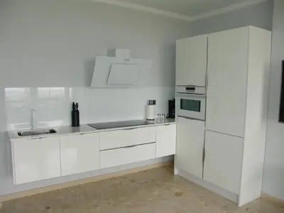 Una cocina o zona de cocina en Villa Beatriz