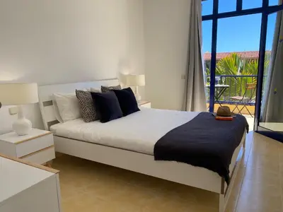 Cama o camas de una habitación en Fantastico Duplex en Meloneras