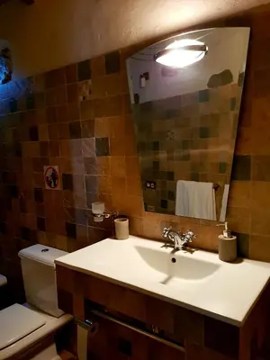 Un baño de El Rinconcito de Tejeda