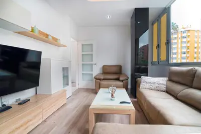 Zona de estar de Apartamento Mesa y Lopez- Playa Las Canteras