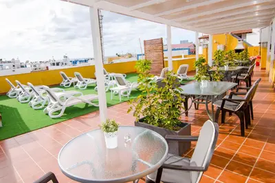Un restaurante o sitio para comer en Casa Piedra Picuda 1
