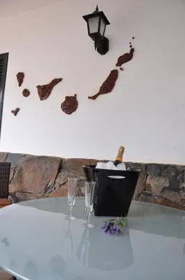 Bebidas en Bonita casa cálida para el relax con wifi