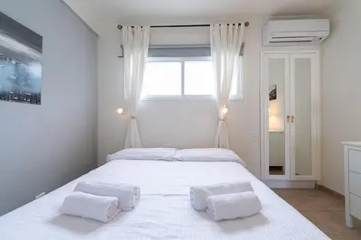 Cama o camas de una habitación en Las Adelfas South Beach By CanariasGetaway