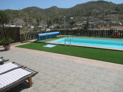 Piscina en o cerca de Vivelorural casa en Valle de Chira con piscina
