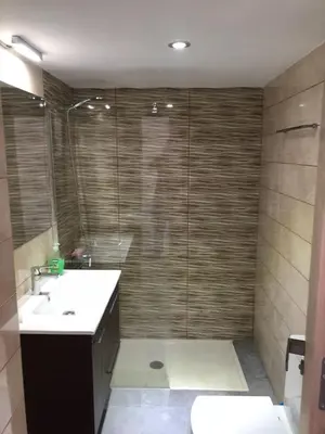 Un baño de Apartamento con Vistas al Mar