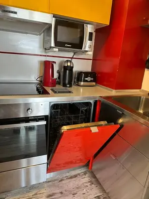 Una cocina o zona de cocina en Apartment with a view - Playa del Inglés, Taidia