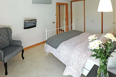 Cama o camas de una habitación en Salobre Vista Golf 18