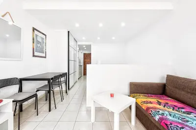 Zona de estar de APARTAMENTO a PIE del MAR