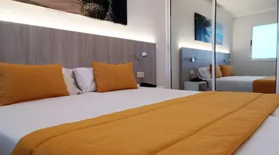 Cama o camas de una habitación en Marina Elite