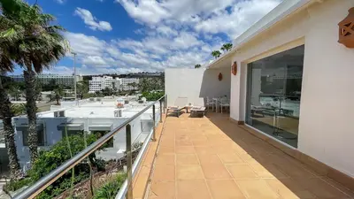 Un balcón o terraza de Nueva Suecia 716