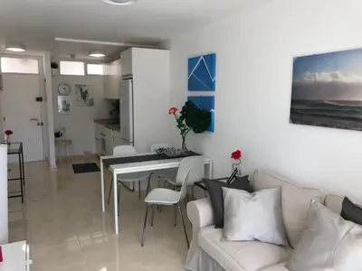 Zona de estar de Las Algas 1 Etage