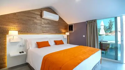 Cama o camas de una habitación en Villa RG Boutique Hotel - Adults Only