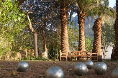 Jardín al aire libre en Finca Exclusiv LA MAreta