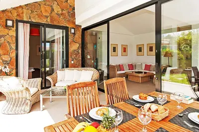 Zona de estar de Chalet Maria
