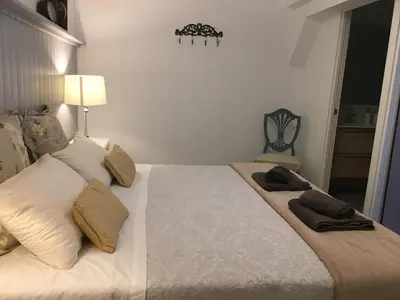 Cama o camas de una habitación en Casa Doramas VV