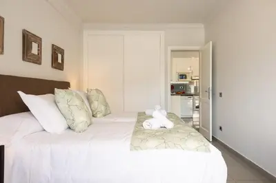 Cama o camas de una habitación en Deisy apartments 1G