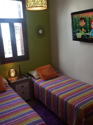 Cama o camas de una habitación en Heavens Garden House