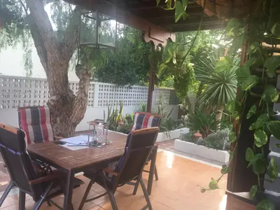 Jardín al aire libre en Heavens Garden House