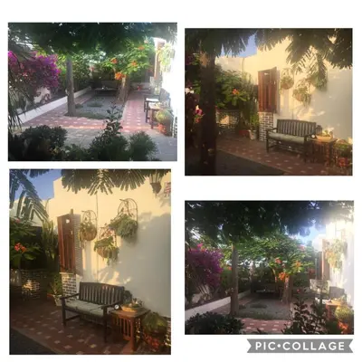 Jardín al aire libre en Heavens Garden House