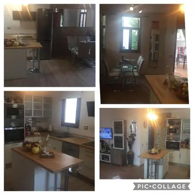 Una cocina o zona de cocina en Heavens Garden House