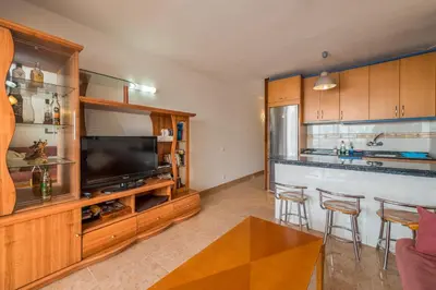 Una cocina o zona de cocina en Cosy Corner Playa del Inglés