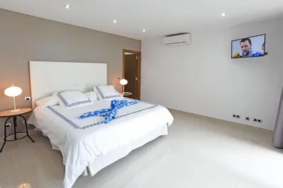 Cama o camas de una habitación en Morro del Guincho 27
