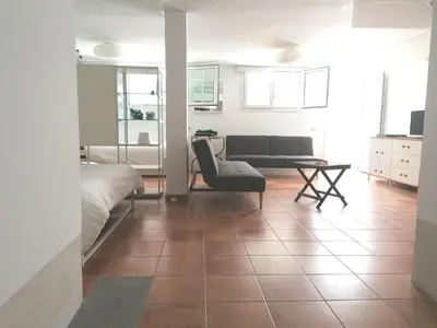 Zona de estar de Apartamento * Estudio Orobanca