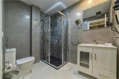 Un baño de Hotel Ciudad del Mar