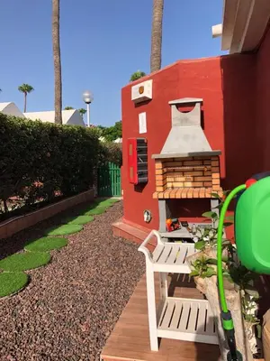 Jardín al aire libre en Vcv Apartamento Star