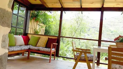 Un balcón o terraza de Villa el Manantial