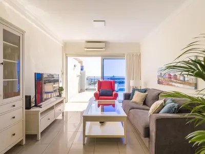 Zona de estar de Mogan Beachfront | CarmitAtHome
