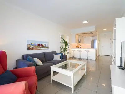 Una cocina o zona de cocina en Mogan Beachfront | CarmitAtHome