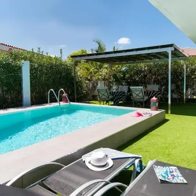 Beach House with private pool in San Agustín ET2 by VillaGranCanaria
