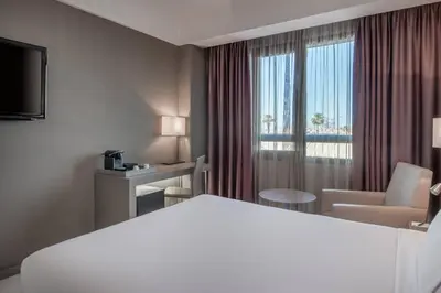 Cama o camas de una habitación en AC Hotel Iberia Las Palmas by Marriott