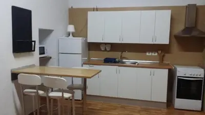 Una cocina o zona de cocina en Apartamento Playa