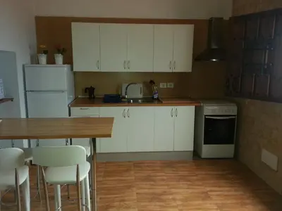 Una cocina o zona de cocina en Apartamento Playa