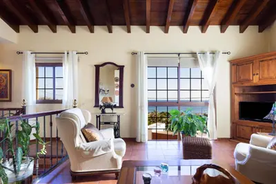 Zona de estar de Casa Bora
