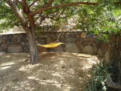 Jardín al aire libre en Finca Los Dioses I