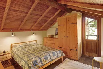 Cama o camas de una habitación en Finca Los Dioses I