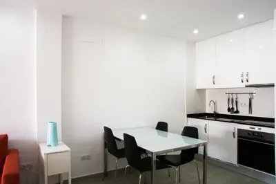 Una cocina o zona de cocina en BC Apartment