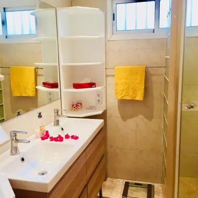 Un baño de Aquamar