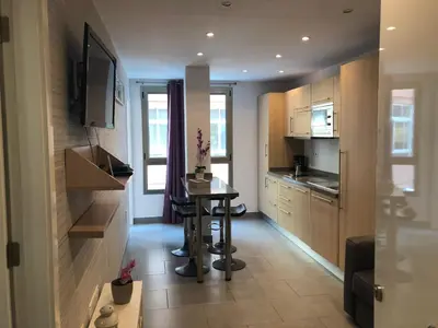 Una cocina o zona de cocina en Sweet Apartment Las Canteras