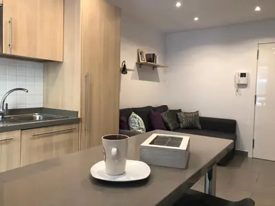 Una cocina o zona de cocina en Sweet Apartment Las Canteras