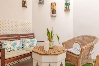 Zona de estar de Apartamento Vera Canteras