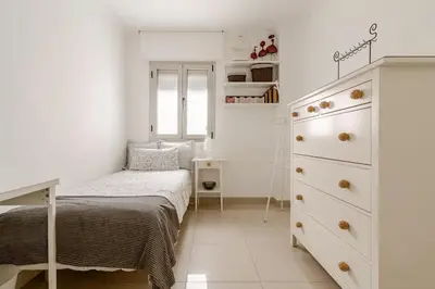Cama o camas de una habitación en Apartamento Vera Canteras