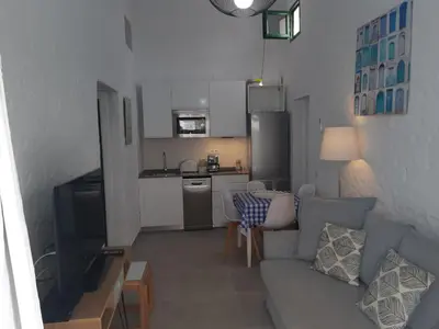 Una cocina o zona de cocina en Tartanas 144 playa del inglés, jumbo